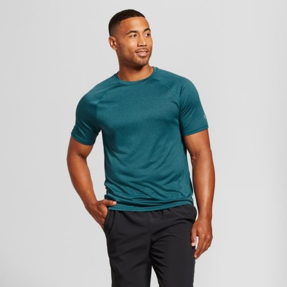 Champion Mens Tech Tshirt Jeweled Jade 